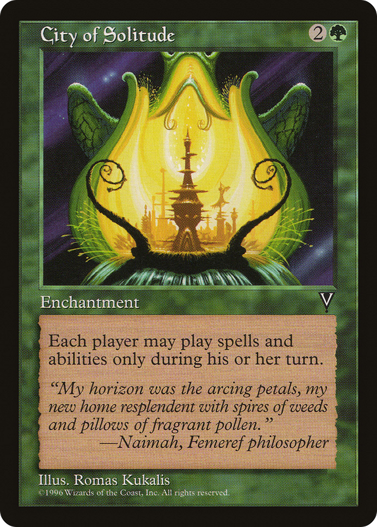Magic: The Gathering - City of Solitude - Visions