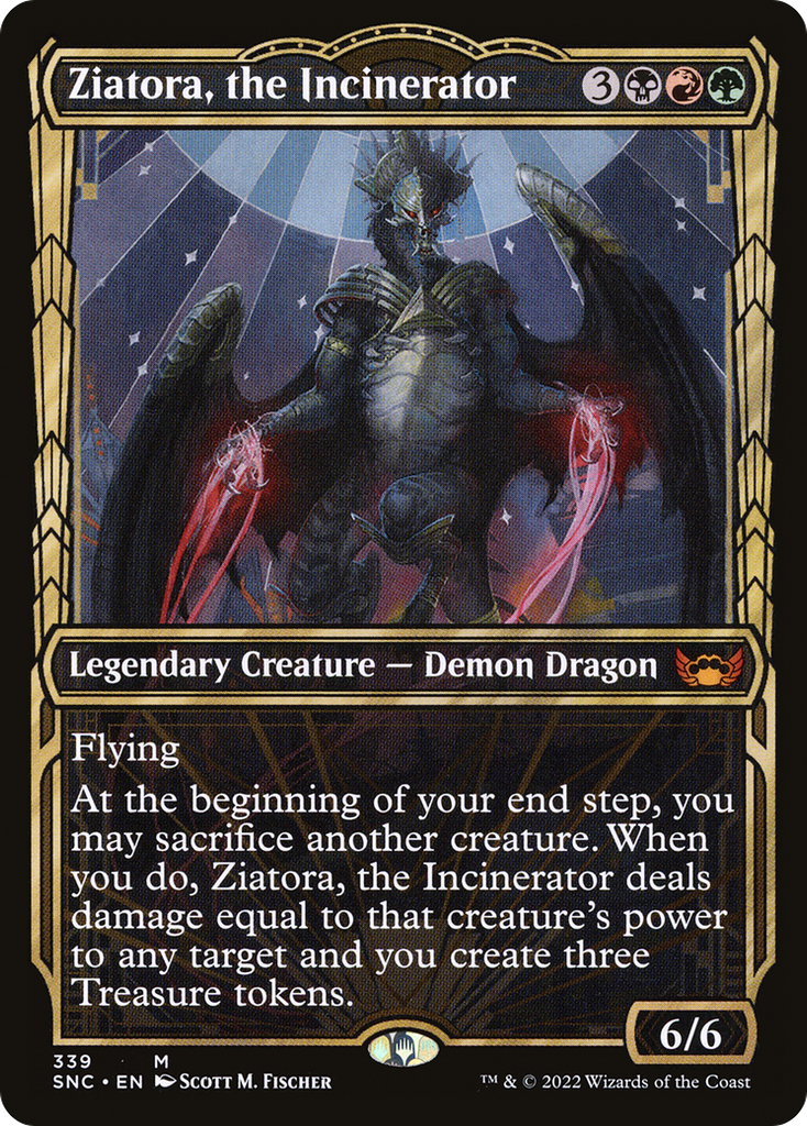 Magic: The Gathering - Ziatora, the Incinerator - Streets of New Capenna