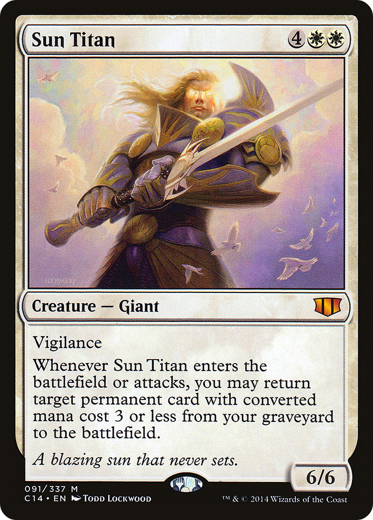 Magic: The Gathering - Sun Titan - Commander 2014
