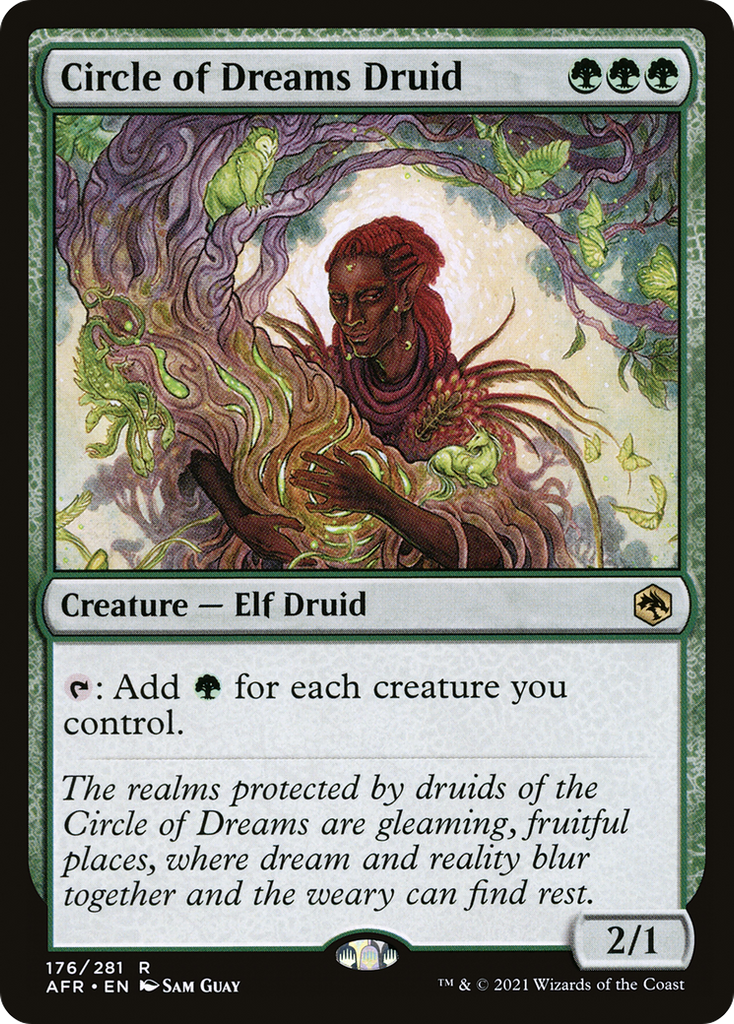 Magic: The Gathering - Circle of Dreams Druid - Adventures in the Forgotten Realms