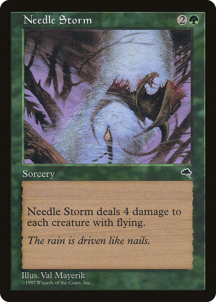Magic: The Gathering - Needle Storm - Tempest