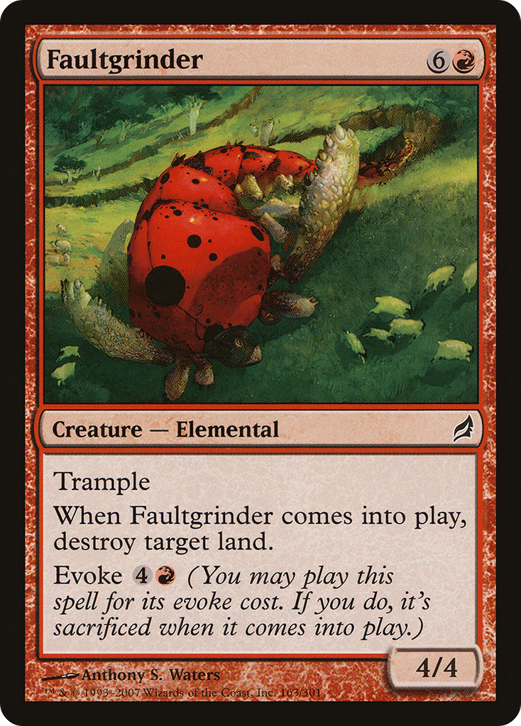 Magic: The Gathering - Faultgrinder - Lorwyn