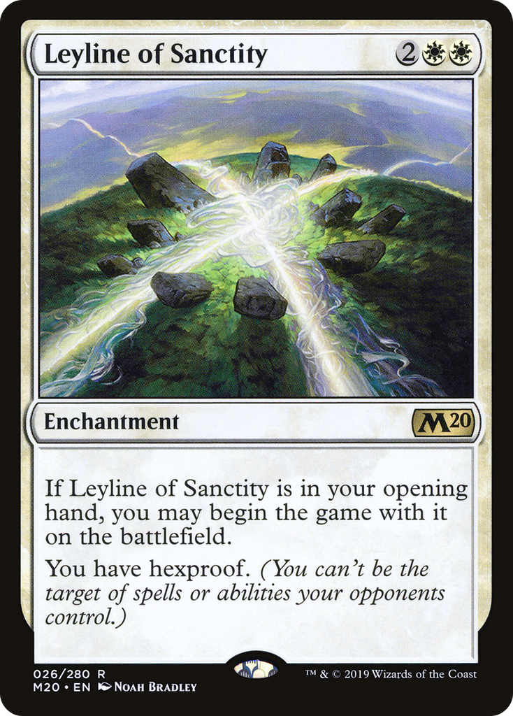 Magic: The Gathering - Leyline of Sanctity - Core Set 2020