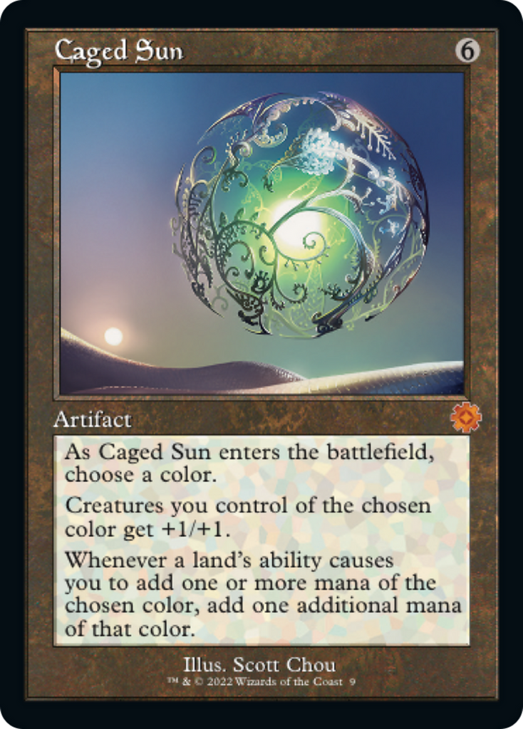 Magic: The Gathering - Caged Sun - The Brothers' War Retro Artifacts