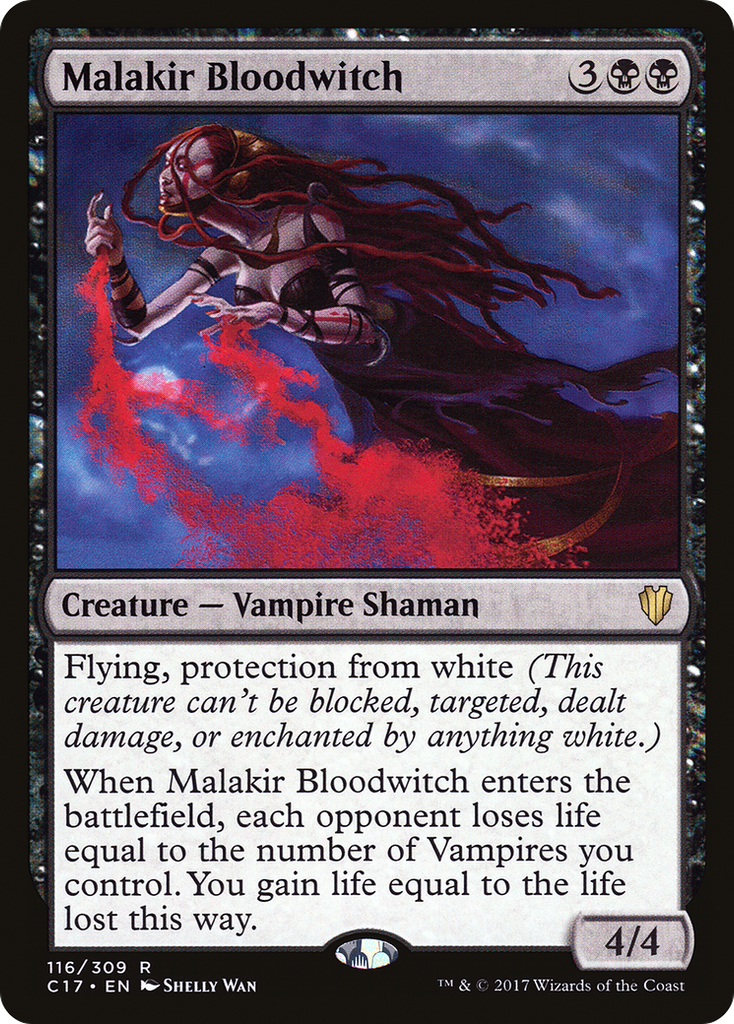 Magic: The Gathering - Malakir Bloodwitch - Commander 2017