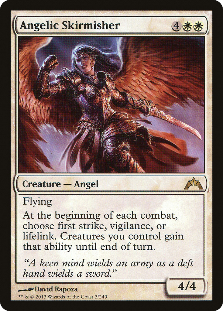 Magic: The Gathering - Angelic Skirmisher - Gatecrash