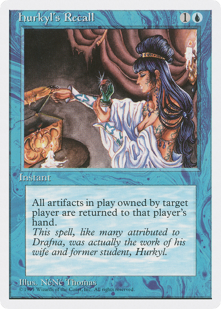 Magic: The Gathering - Hurkyl's Recall - Fourth Edition