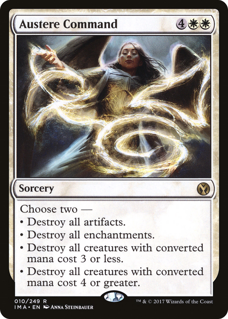 Magic: The Gathering - Austere Command - Iconic Masters
