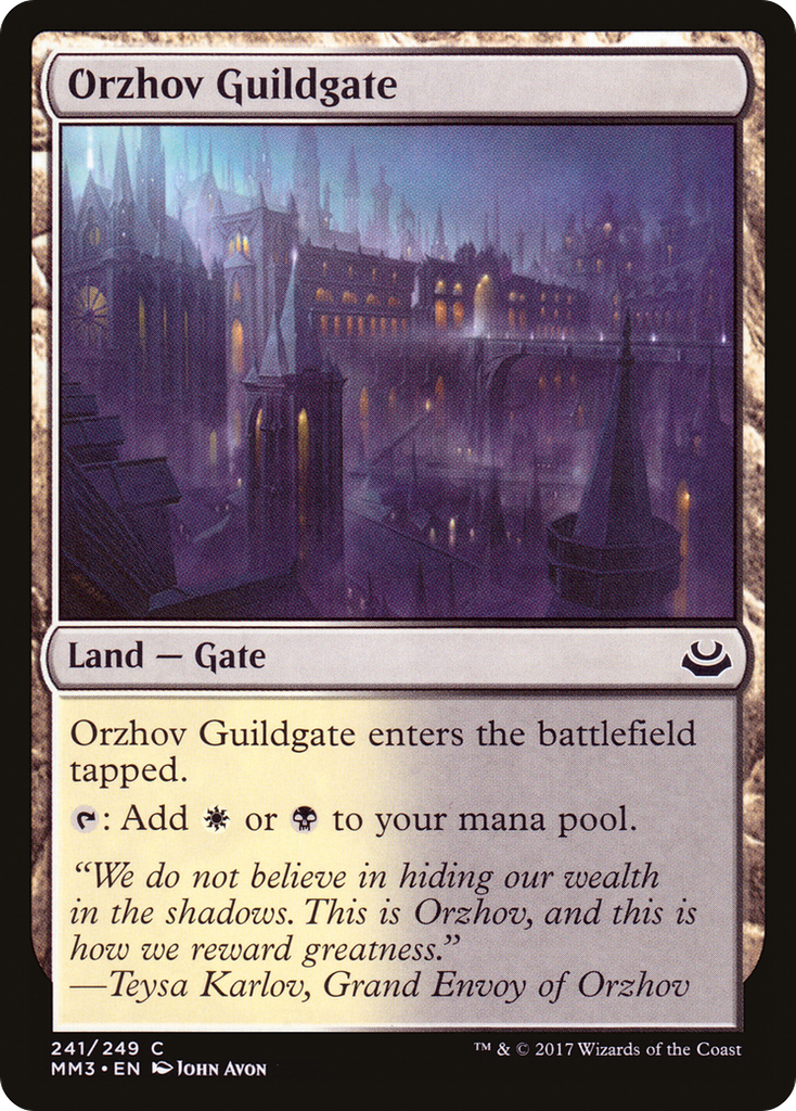 Magic: The Gathering - Orzhov Guildgate - Modern Masters 2017