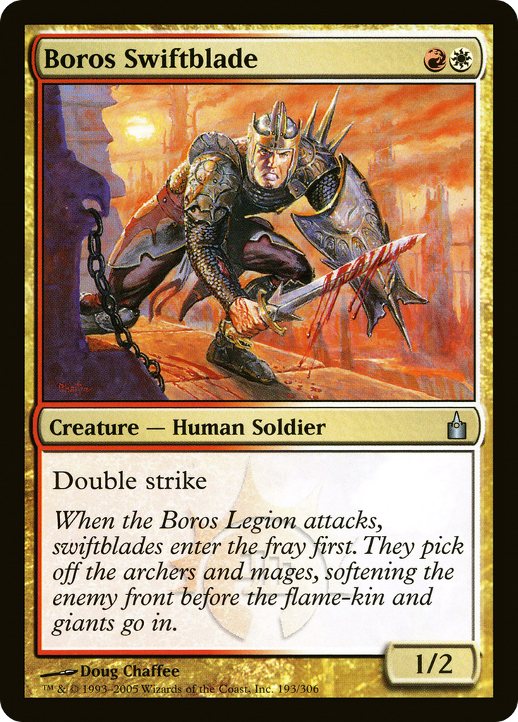 Magic: The Gathering - Boros Swiftblade - Ravnica: City of Guilds