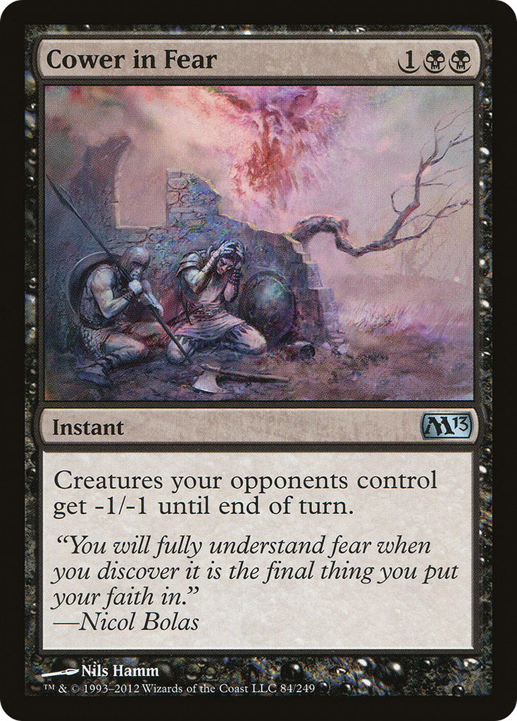 Magic: The Gathering - Cower in Fear - Magic 2013