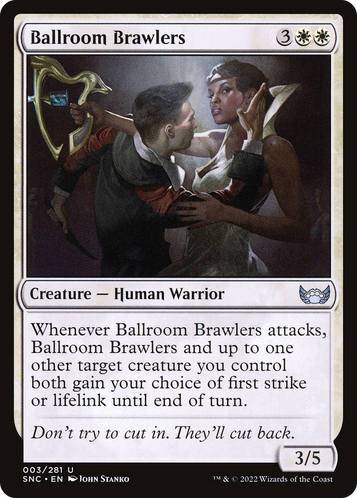 Magic: The Gathering - Ballroom Brawlers Foil - Streets of New Capenna