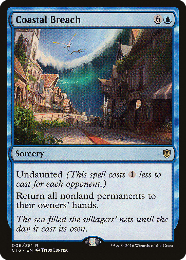 Magic: The Gathering - Coastal Breach - Commander 2016