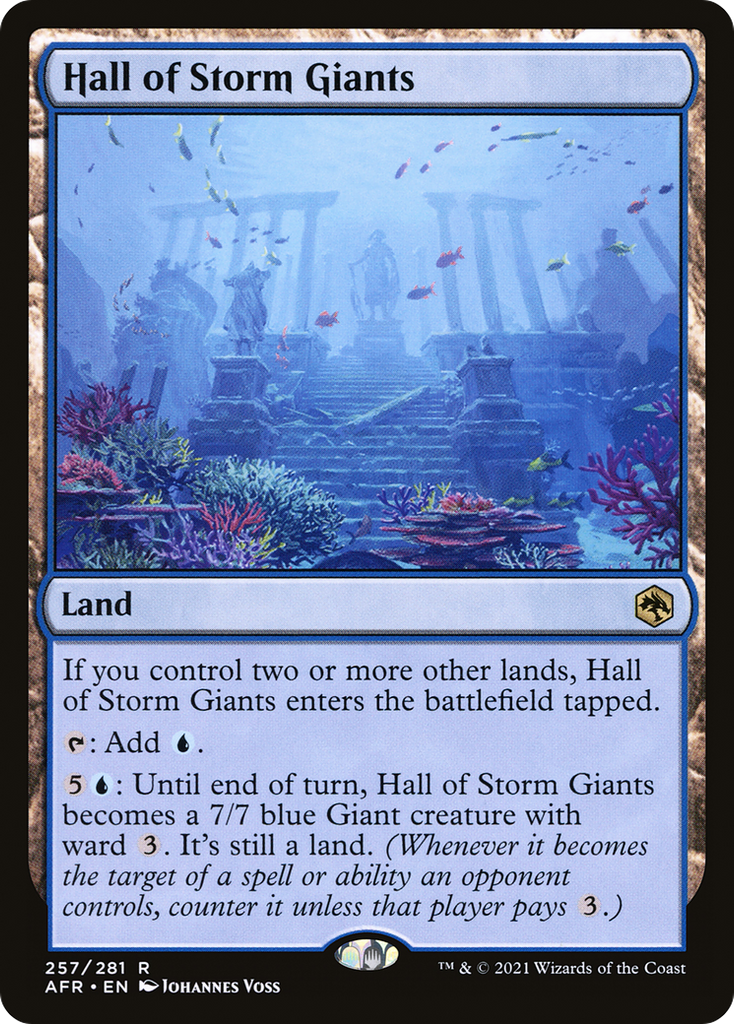 Magic: The Gathering - Hall of Storm Giants - Adventures in the Forgotten Realms