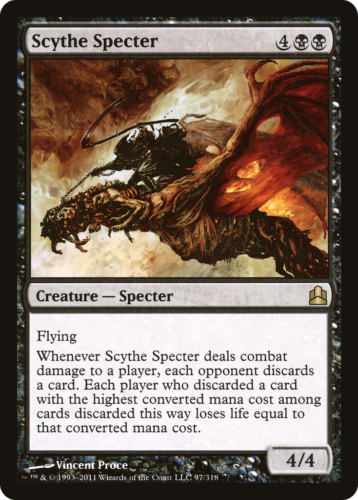 Magic: The Gathering - Scythe Specter - Commander 2011