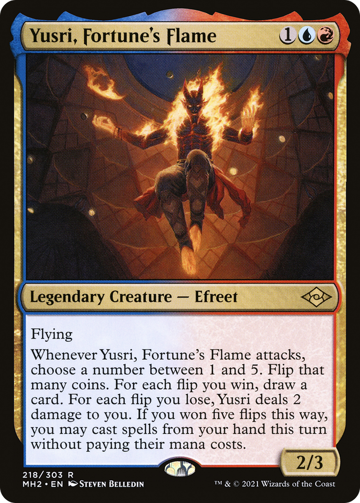 Magic: The Gathering - Yusri, Fortune's Flame Foil - Modern Horizons 2