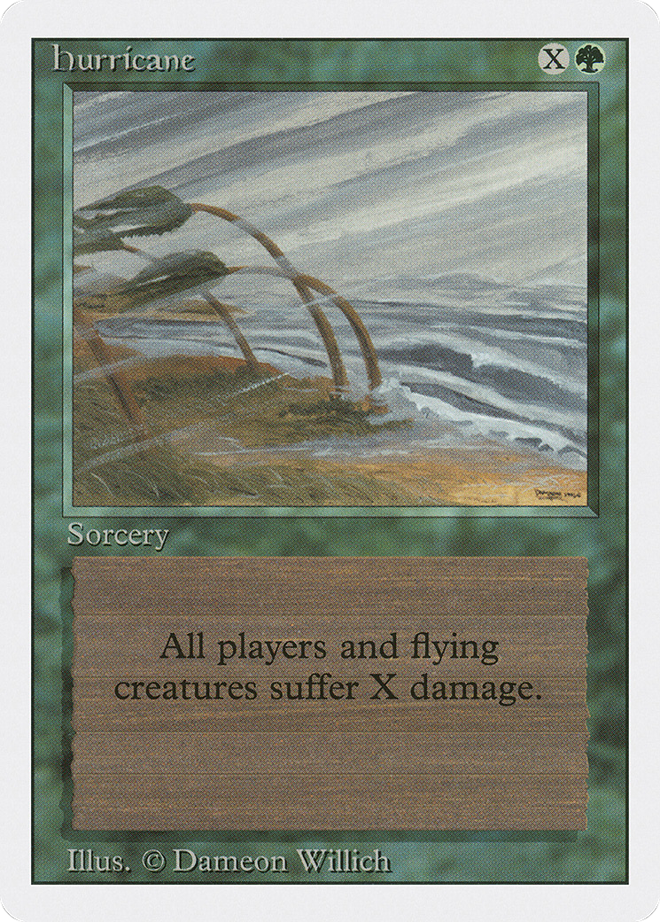 Magic: The Gathering - Hurricane - Revised Edition