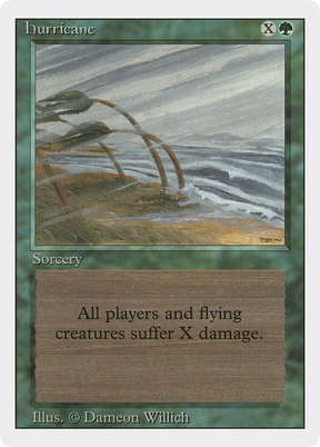 Magic: The Gathering - Hurricane - Revised Edition
