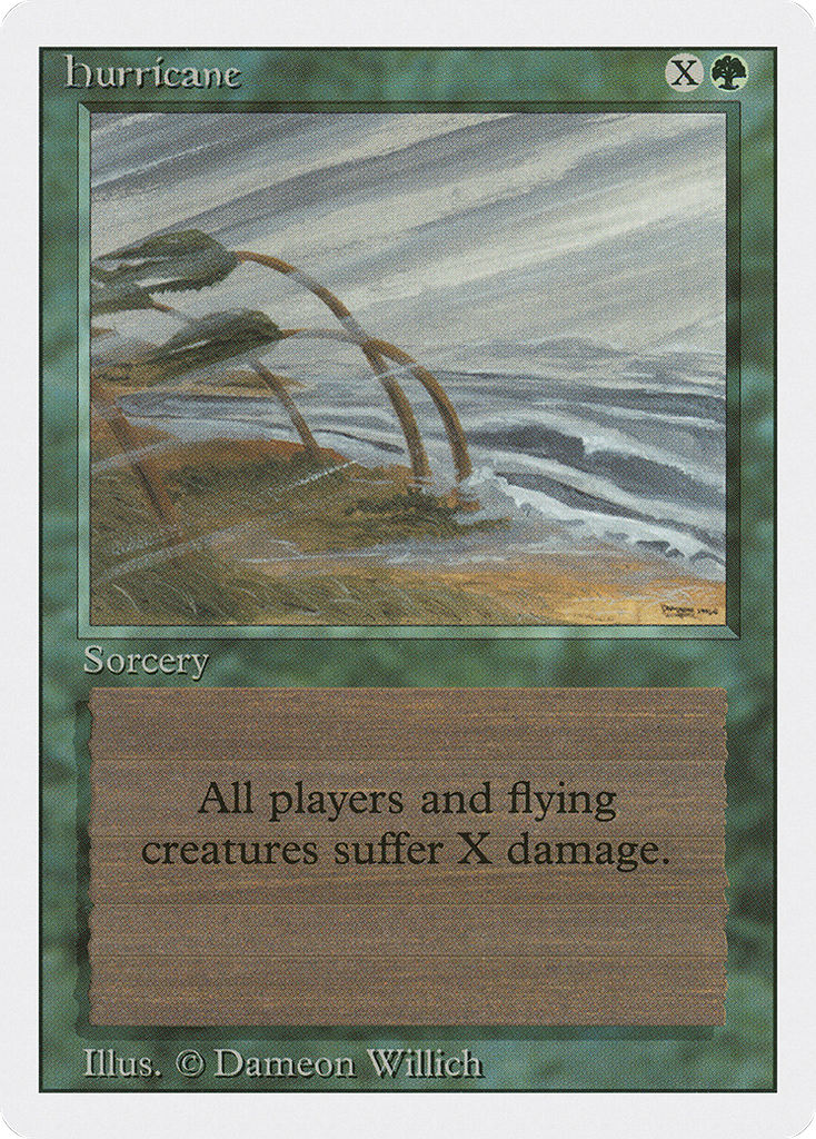 Magic: The Gathering - Hurricane - Revised Edition