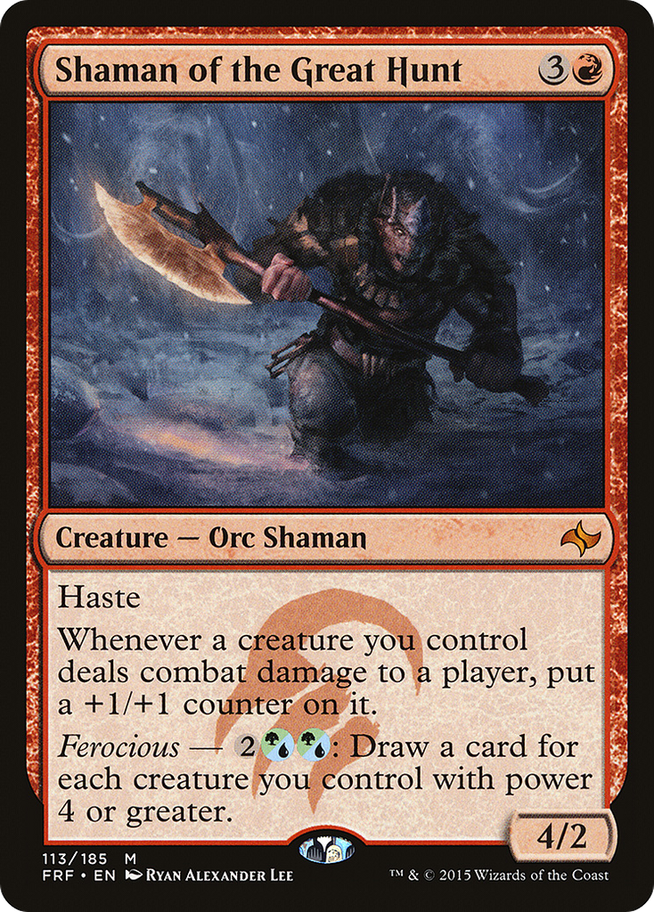 Magic: The Gathering - Shaman of the Great Hunt - Fate Reforged