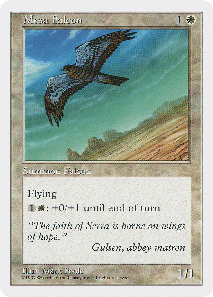 Magic: The Gathering - Mesa Falcon - Fifth Edition