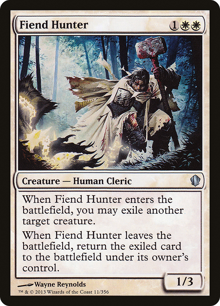 Magic: The Gathering - Fiend Hunter - Commander 2013