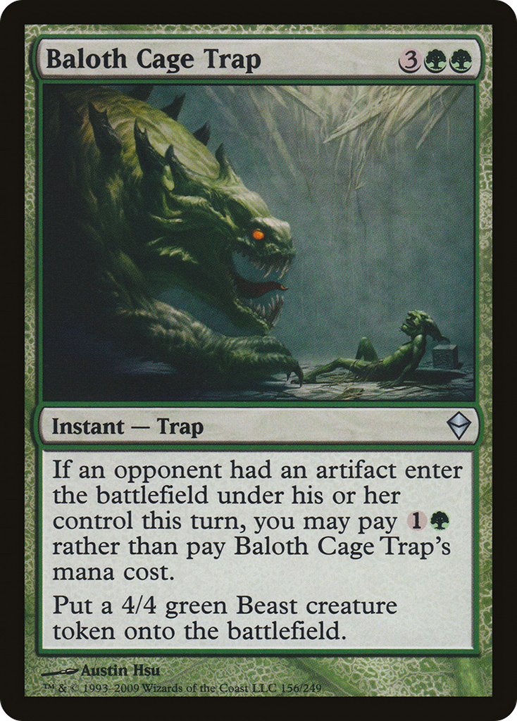 Magic: The Gathering - Baloth Cage Trap - Zendikar