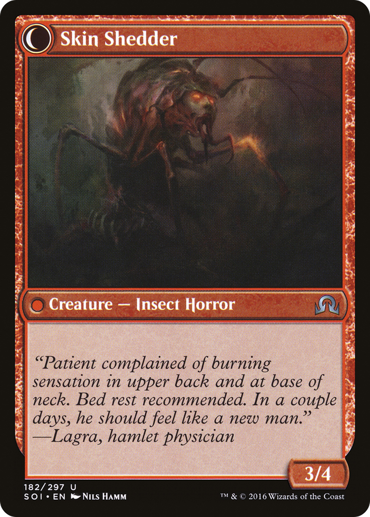 Magic: The Gathering - Skin Invasion // Skin Shedder - Shadows over Innistrad