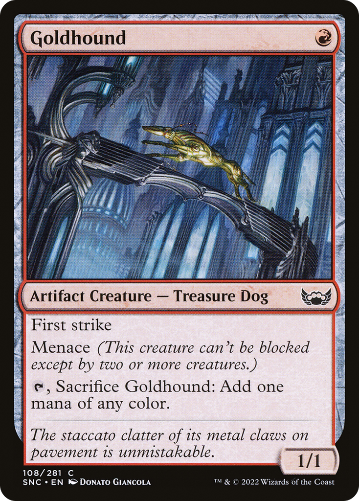 Magic: The Gathering - Goldhound Foil - Streets of New Capenna