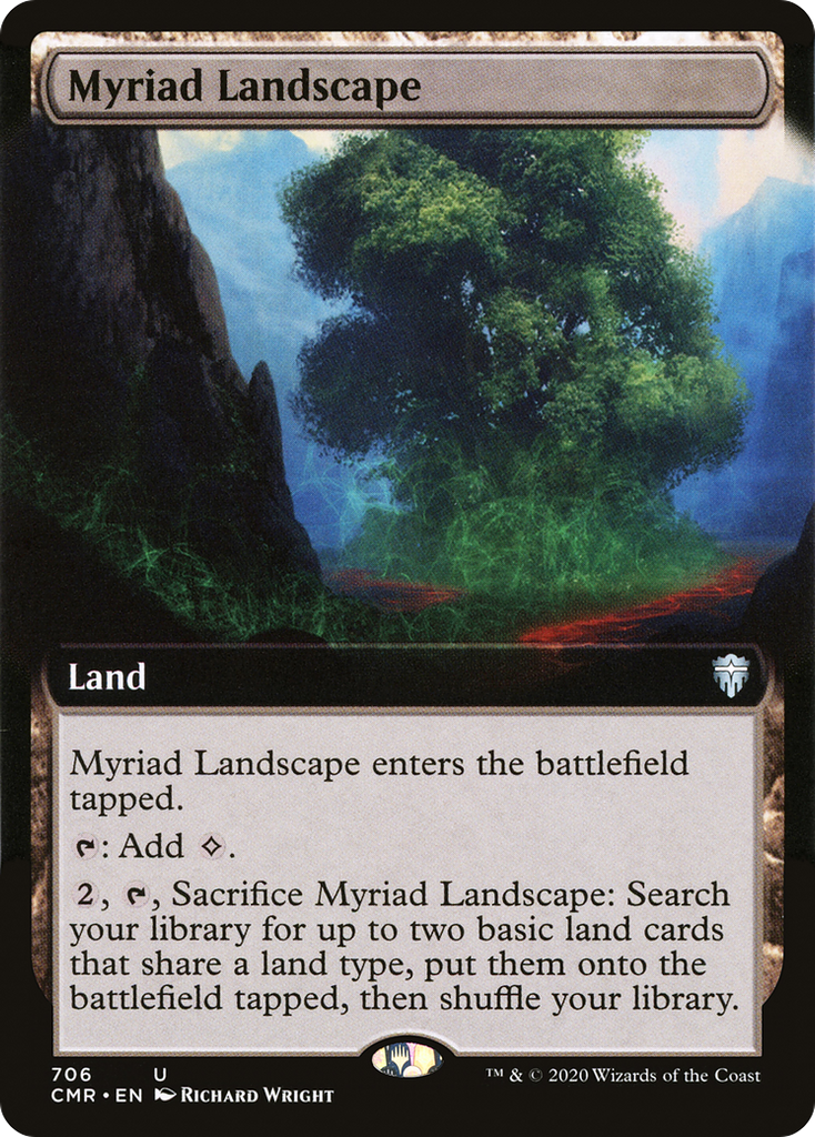 Magic: The Gathering - Myriad Landscape Foil - Commander Legends