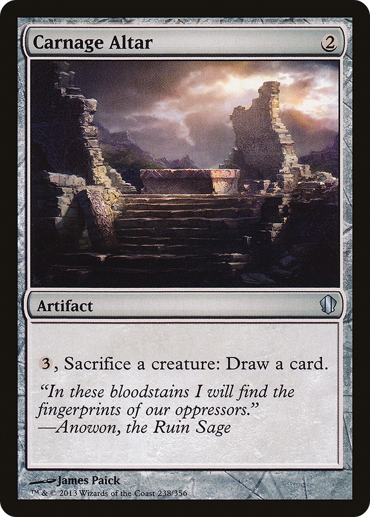 Magic: The Gathering - Carnage Altar - Commander 2013