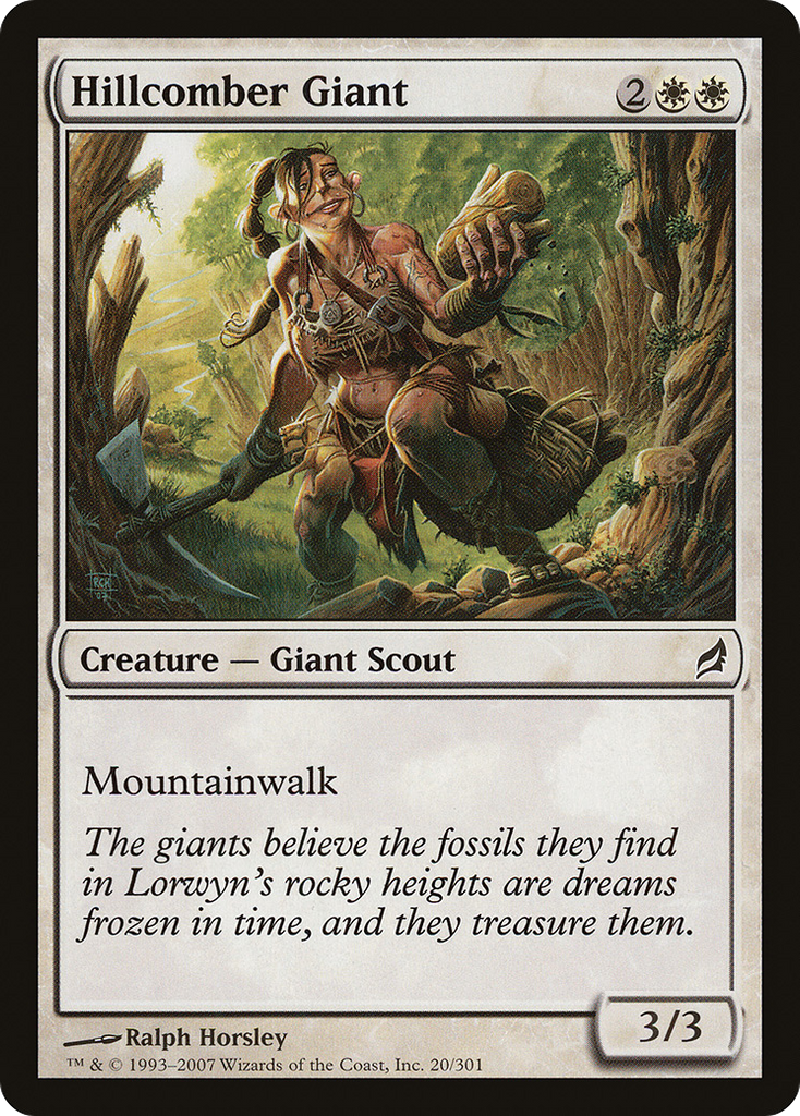 Magic: The Gathering - Hillcomber Giant - Lorwyn