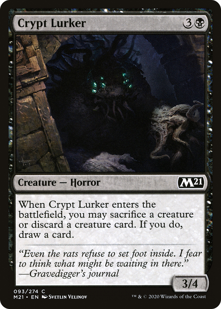 Magic: The Gathering - Crypt Lurker - Core Set 2021