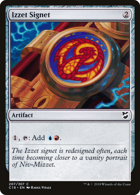 Magic: The Gathering - Izzet Signet - Commander 2018