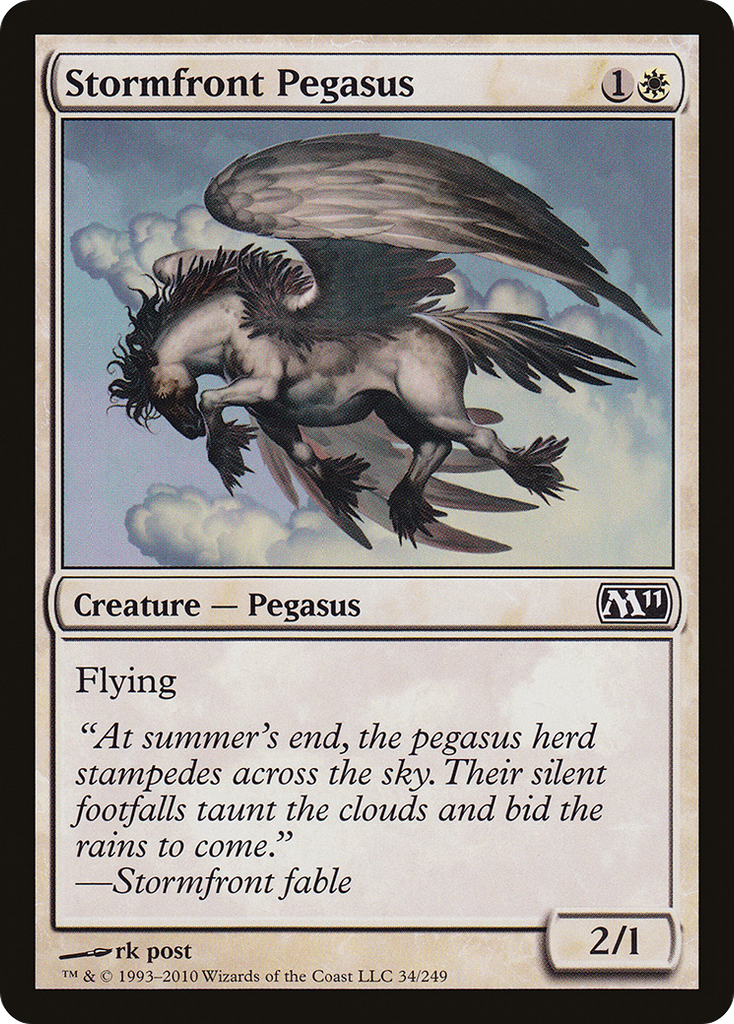 Magic: The Gathering - Stormfront Pegasus - Magic 2011