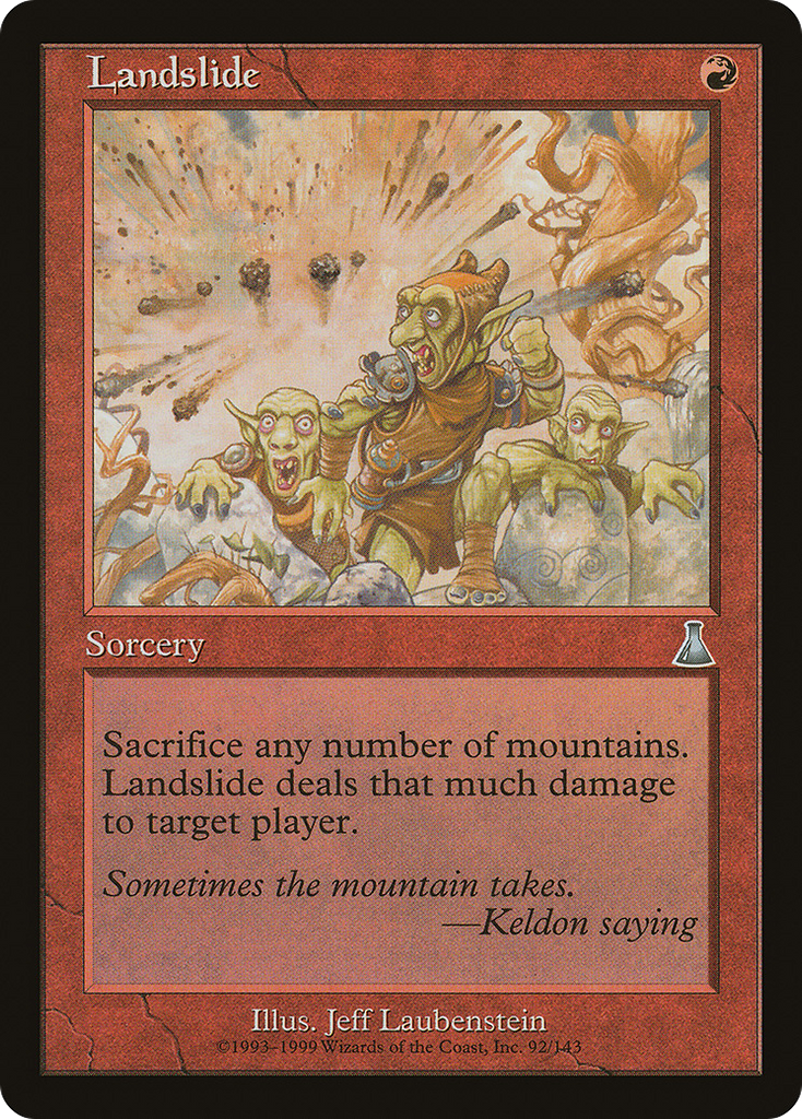 Magic: The Gathering - Landslide - Urza's Destiny