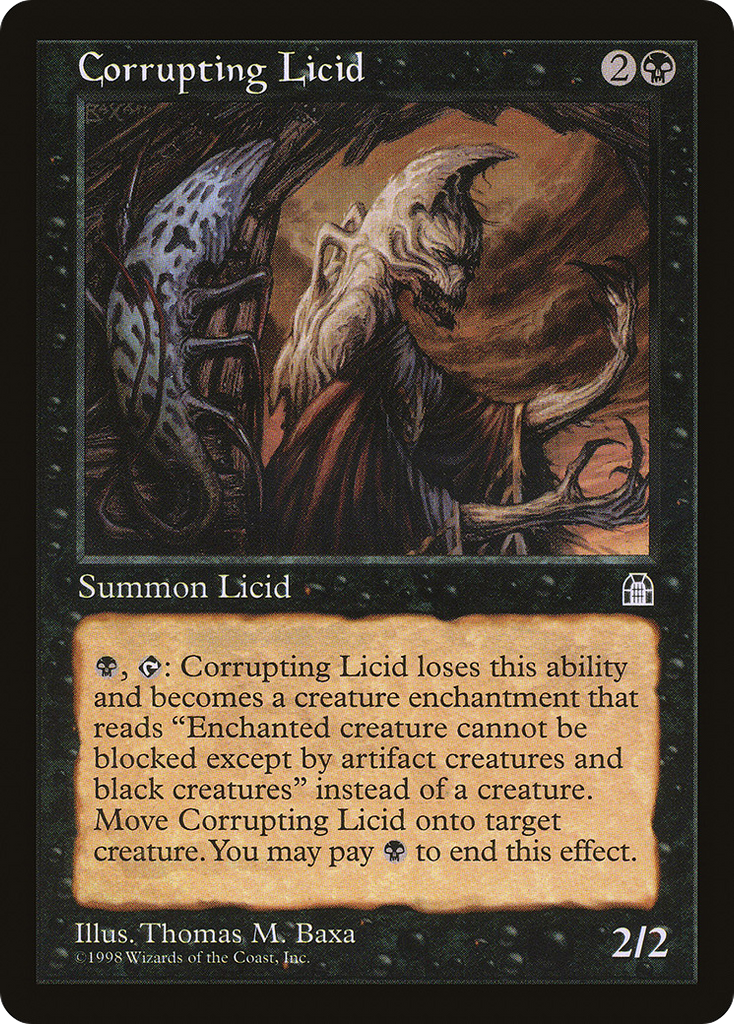 Magic: The Gathering - Corrupting Licid - Stronghold