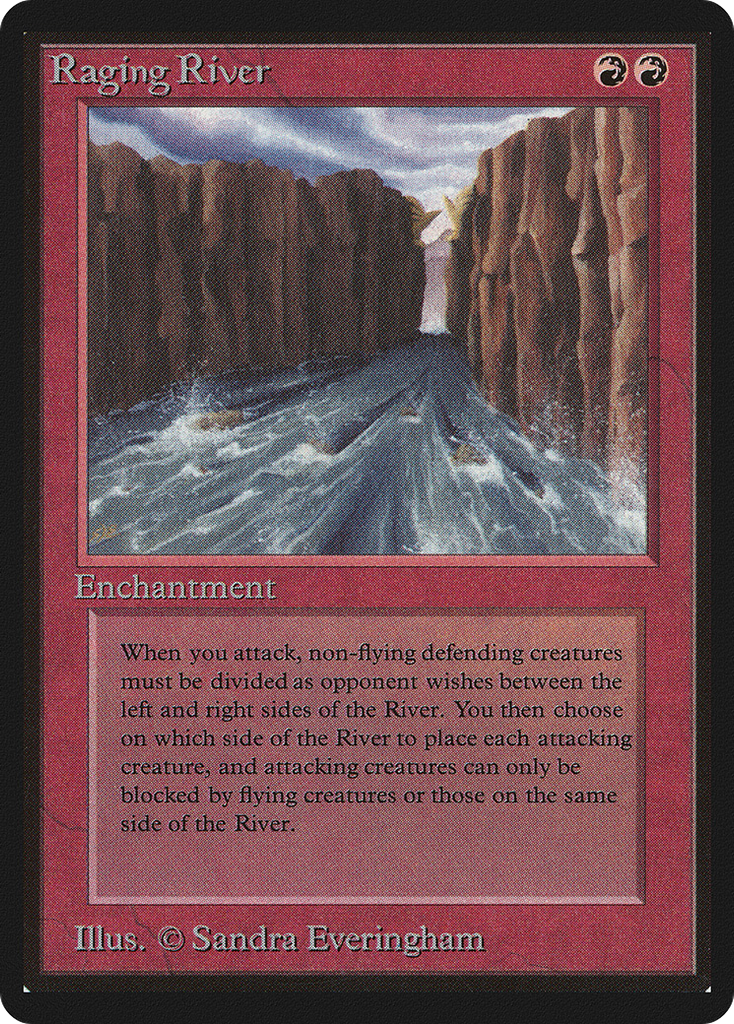 Magic: The Gathering - Raging River - Limited Edition Beta