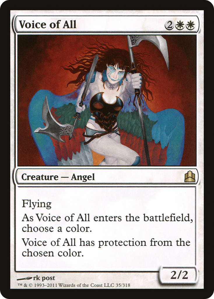 Magic: The Gathering - Voice of All - Commander 2011