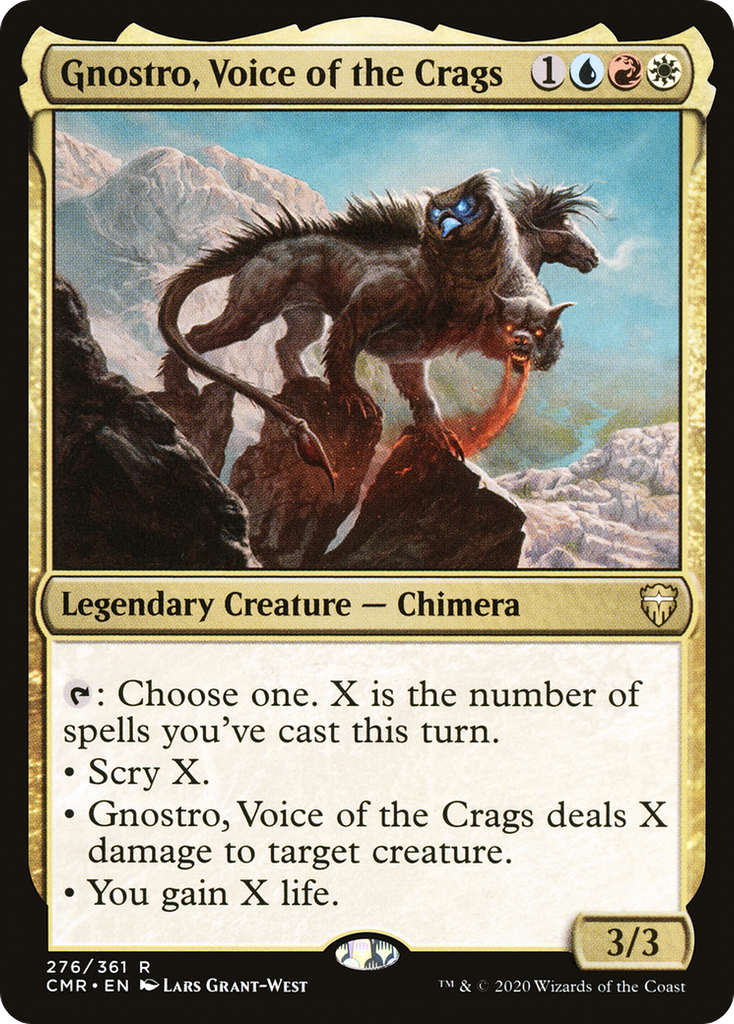 Magic: The Gathering - Gnostro, Voice of the Crags - Commander Legends
