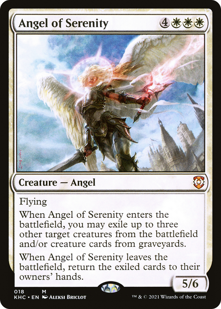 Magic: The Gathering - Angel of Serenity - Kaldheim Commander