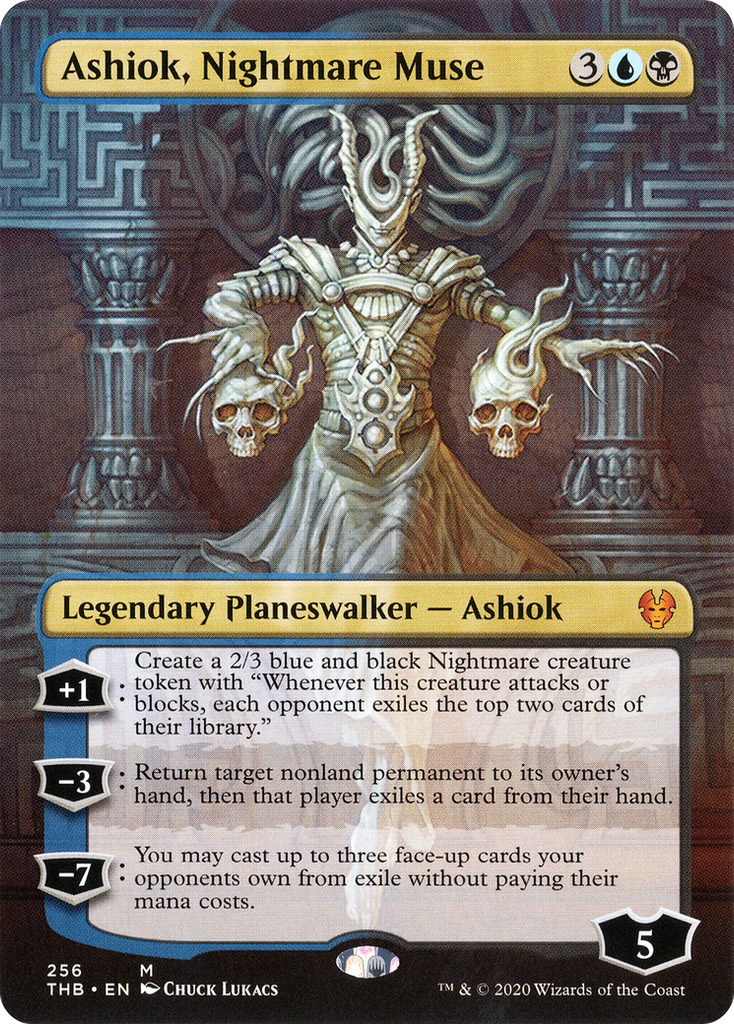 Magic: The Gathering - Ashiok, Nightmare Muse Foil - Theros Beyond Death