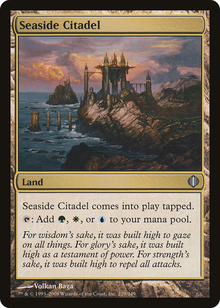 Magic: The Gathering - Seaside Citadel - Shards of Alara