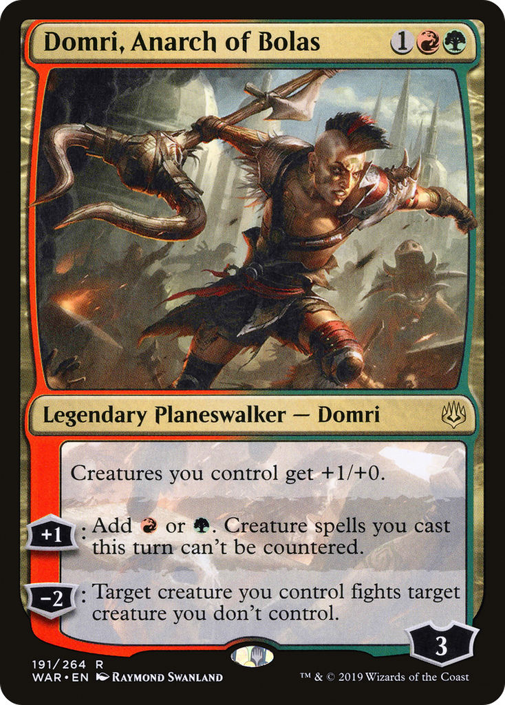 Magic: The Gathering - Domri, Anarch of Bolas - War of the Spark