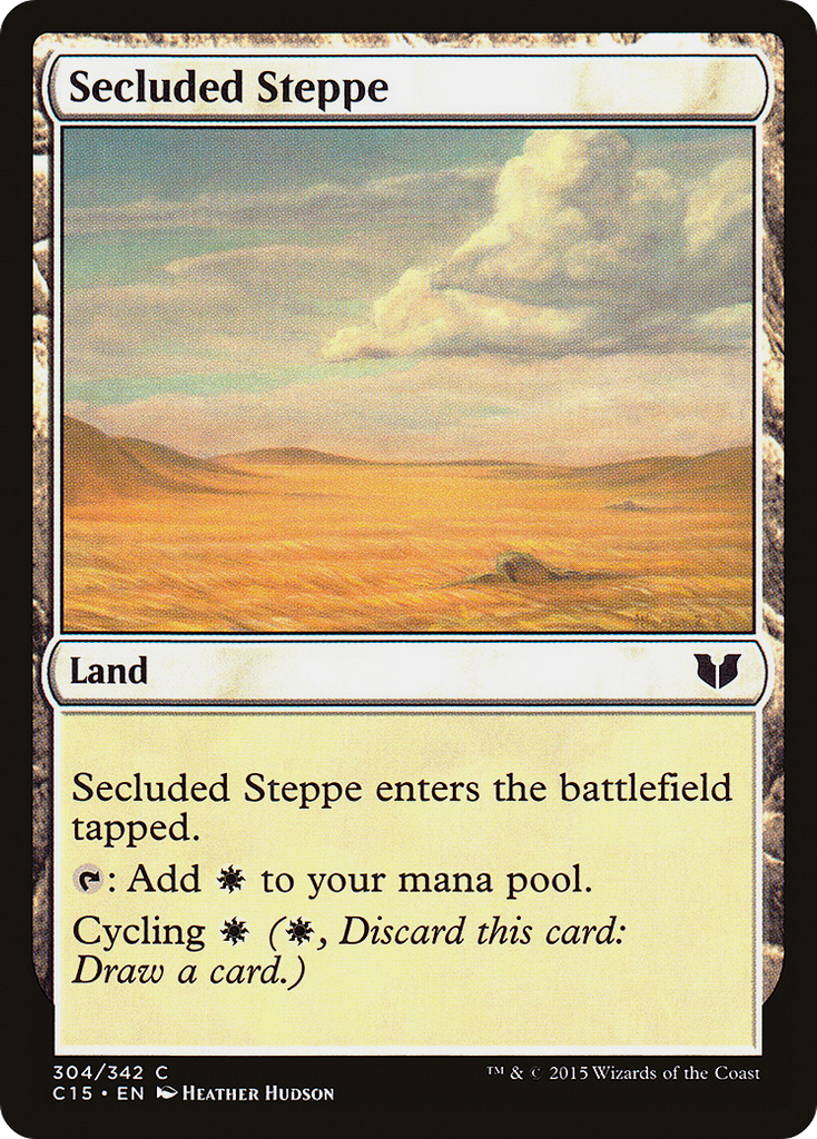 Magic: The Gathering - Secluded Steppe - Commander 2015