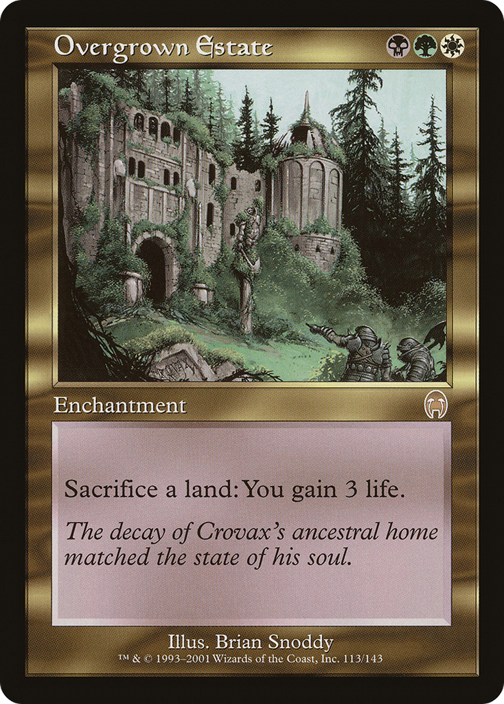 Magic: The Gathering - Overgrown Estate - Apocalypse