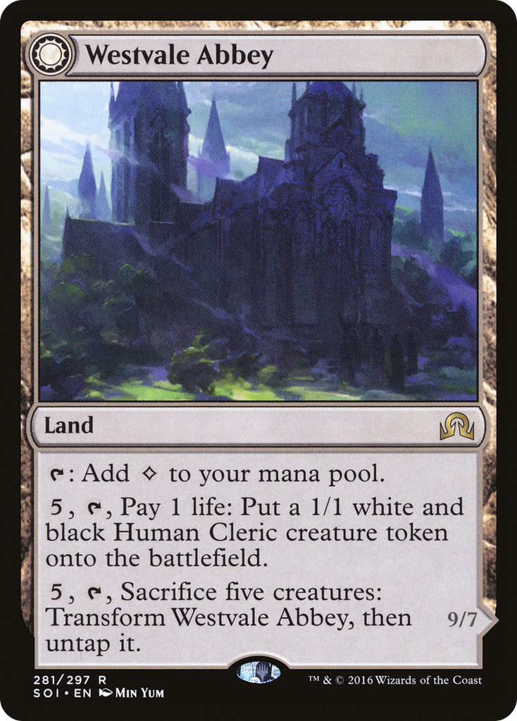 Magic: The Gathering - Westvale Abbey // Ormendahl, Profane Prince - Shadows over Innistrad