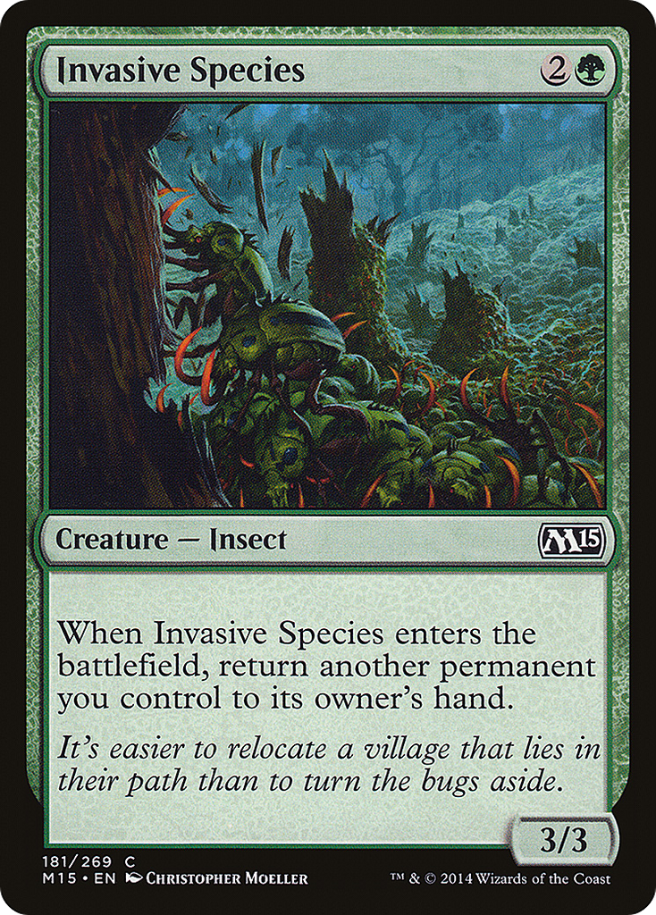 Magic: The Gathering - Invasive Species - Magic 2015