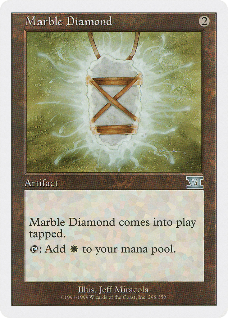 Magic: The Gathering - Marble Diamond - Classic Sixth Edition
