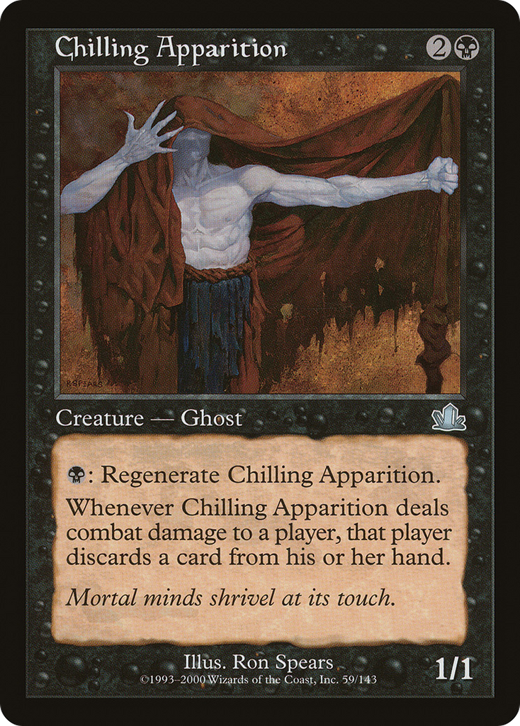 Magic: The Gathering - Chilling Apparition - Prophecy